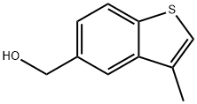 (3-methyl-1-benzothiophen-5-yl)methanol Structure