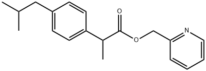 Ibuprofen piconol Structure