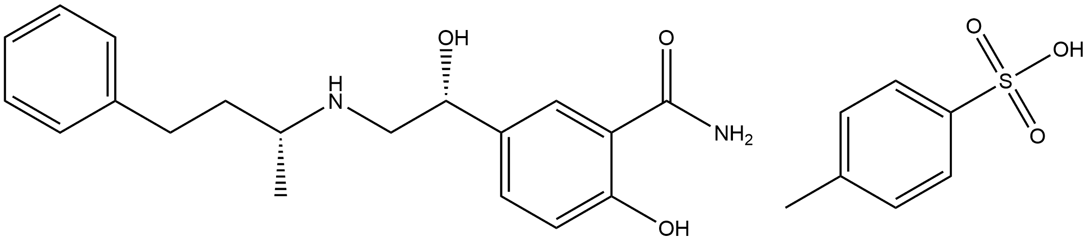 Labetalol Hydrochloride Impurity 21 化学構造式