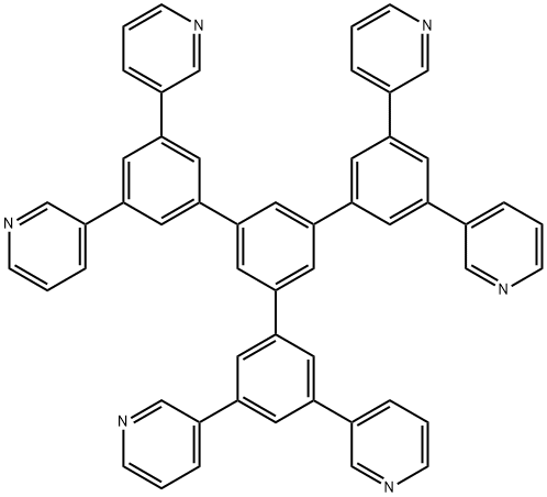 135-三(35-双(3-吡啶基)苯基)苯,832080-38-3,结构式
