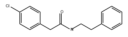Benzeneacetamide, 4-chloro-N-(2-phenylethyl)- 结构式