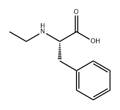 L-Phenylalanine, N-ethyl- Structure