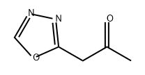 2-Propanone, 1-(1,3,4-oxadiazol-2-yl)- Struktur