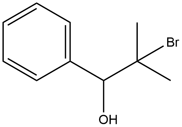 Benzenemethanol, α-(1-bromo-1-methylethyl)-