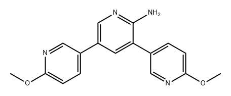 [3,3':5',3''-Terpyridin]-2'-amine, 6,6''-dimethoxy- 结构式