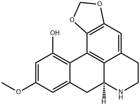 5H-Benzo[g]-1,3-benzodioxolo[6,5,4-de]quinolin-12-ol, 6,7,7a,8-tetrahydro-10-methoxy-, (7aS)- 化学構造式