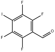 2,3,5,6-四氟-4-碘代苯甲醛,837368-26-0,结构式