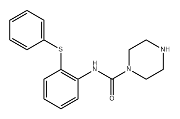 QuetiapineImpurityIIIphenyl]-1-piperazinecarboxamide) Structure