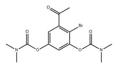 837420-15-2 Carbamic acid, dimethyl-, 5-acetyl-4-bromo-1,3-phenylene ester (9CI)