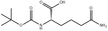 L-Lysine, N2-[(1,1-dimethylethoxy)carbonyl]-6-oxo- 化学構造式