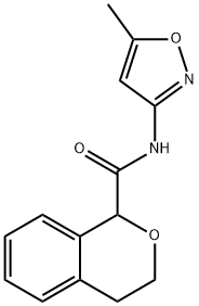 N-(5-Methylisoxazol-3-yl)isochroman-1-carboxamide Struktur