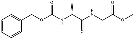 Glycine, N-[(phenylmethoxy)carbonyl]-D-alanyl-, methyl ester,83945-01-1,结构式