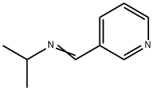 2-Propanamine, N-(3-pyridinylmethylene)- Structure