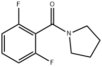 1-(2,6-difluorobenzoyl)pyrrolidine Struktur