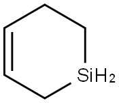 Silacyclohex-3-ene,84057-67-0,结构式