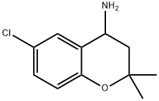 6-氯-2,2-二甲基色满-4-胺, 841269-03-2, 结构式