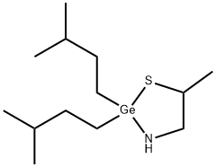 1-azanidylpropane-2-thiolate, bis(3-methylbutyl)germanium Structure