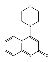 2H-Pyrido[1,2-a]pyrimidin-2-one, 4-(4-morpholinyl)- Structure