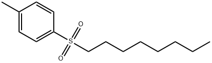 Benzene, 1-methyl-4-(octylsulfonyl)- Structure