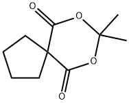 7,9-Dioxaspiro[4.5]decane-6,10-dione, 8,8-dimethyl- Structure