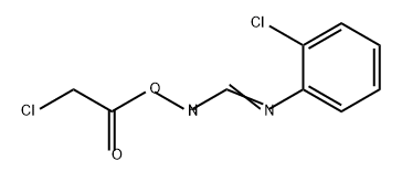 Acetic acid, 2-chloro-, [(2-chlorophenyl)iminomethyl]azanyl ester