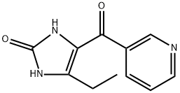 2H-Imidazol-2-one, 4-ethyl-1,3-dihydro-5-(3-pyridinylcarbonyl)- Structure