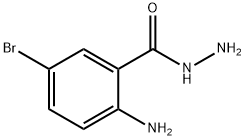 Benzoic acid, 2-amino-5-bromo-, hydrazide,84646-91-3,结构式