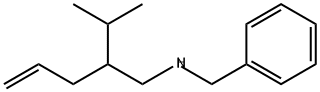 Benzenemethanamine, N-[2-(1-methylethyl)-4-penten-1-yl]- Structure