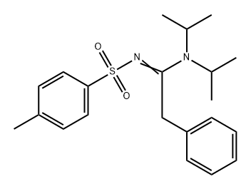 Benzeneethanimidamide, N,N-bis(1-methylethyl)-N'-[(4-methylphenyl)sulfonyl]-