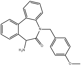 7-amino-5-(4-methoxybenzyl)-5H dibenzo[b,d]azepin-6(7H)-one