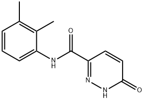 N-(2,3-二甲基苯基)-6-氧代-1,6-二氢哒嗪-3-甲酰胺,848212-79-3,结构式