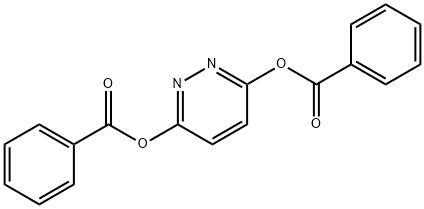 3,6-Pyridazinediol, 3,6-dibenzoate Structure