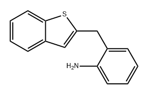 Benzenamine, 2-(benzo[b]thien-2-ylmethyl)- Structure