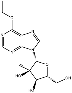 Inosine, 6-O-ethyl-2'-C-methyl- (9CI) Struktur