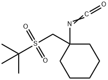 Cyclohexane, 1-[[(1,1-dimethylethyl)sulfonyl]methyl]-1-isocyanato-,848776-92-1,结构式