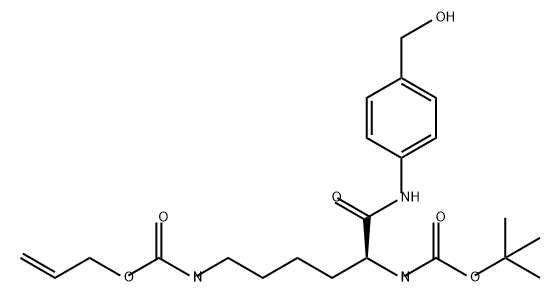 848824-84-0 Carbamic acid, [(5S)-5-[[(1,1-dimethylethoxy)carbonyl]amino]-6-[[4-(hydroxymethyl)phenyl]amino]-6-oxohexyl]-, 2-propenyl ester (9CI)