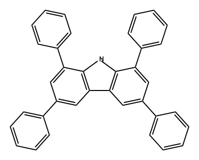 9H-Carbazole, 1,3,6,8-tetraphenyl-|1,3,6,8-四苯基-9H-咔唑