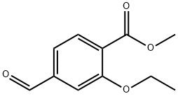 Benzoic acid, 2-ethoxy-4-formyl-, methyl ester Structure