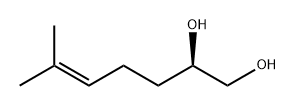 5-Heptene-1,2-diol, 6-methyl-, (R)- (9CI) Struktur