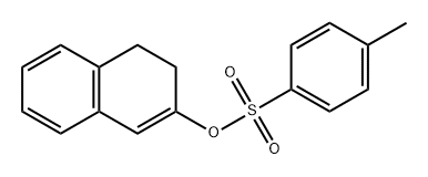2-Naphthalenol, 3,4-dihydro-, 2-(4-methylbenzenesulfonate) Struktur