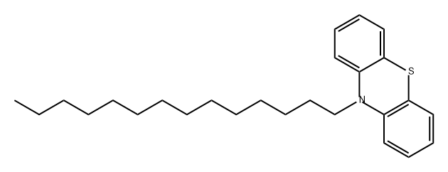 10H-Phenothiazine, 10-tetradecyl-,850019-82-8,结构式