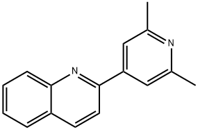 2-(2,6-Dimethylpyridin-4-yl)quinoline Structure