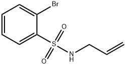 N-Allyl-2-bromobenzenesulfonamide Struktur