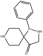 1-Phenyl-1,2,8-triazaspiro[4.5]decan-4-one,851337-33-2,结构式