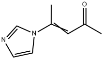 3-Penten-2-one, 4-(1H-imidazol-1-yl)- Structure