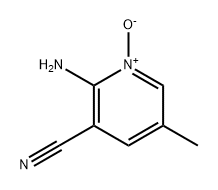3-Pyridinecarbonitrile, 2-amino-5-methyl-, 1-oxide Structure