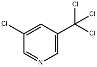 Pyridine, 3-chloro-5-(trichloromethyl)- Structure