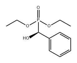 Phosphonic acid, P-[(S)-hydroxyphenylmethyl]-, diethyl ester Struktur