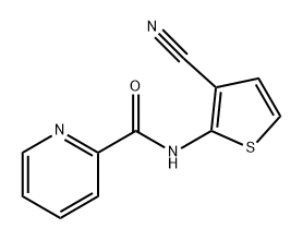 2-Pyridinecarboxamide, N-(3-cyano-2-thienyl)-|N-(3-氰基噻吩-2-基)吡啶-2-甲酰胺