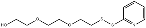 2-(2-(2-(pyridin-2-yldisulfaneyl)ethoxy)ethoxy)ethan-1-ol 结构式